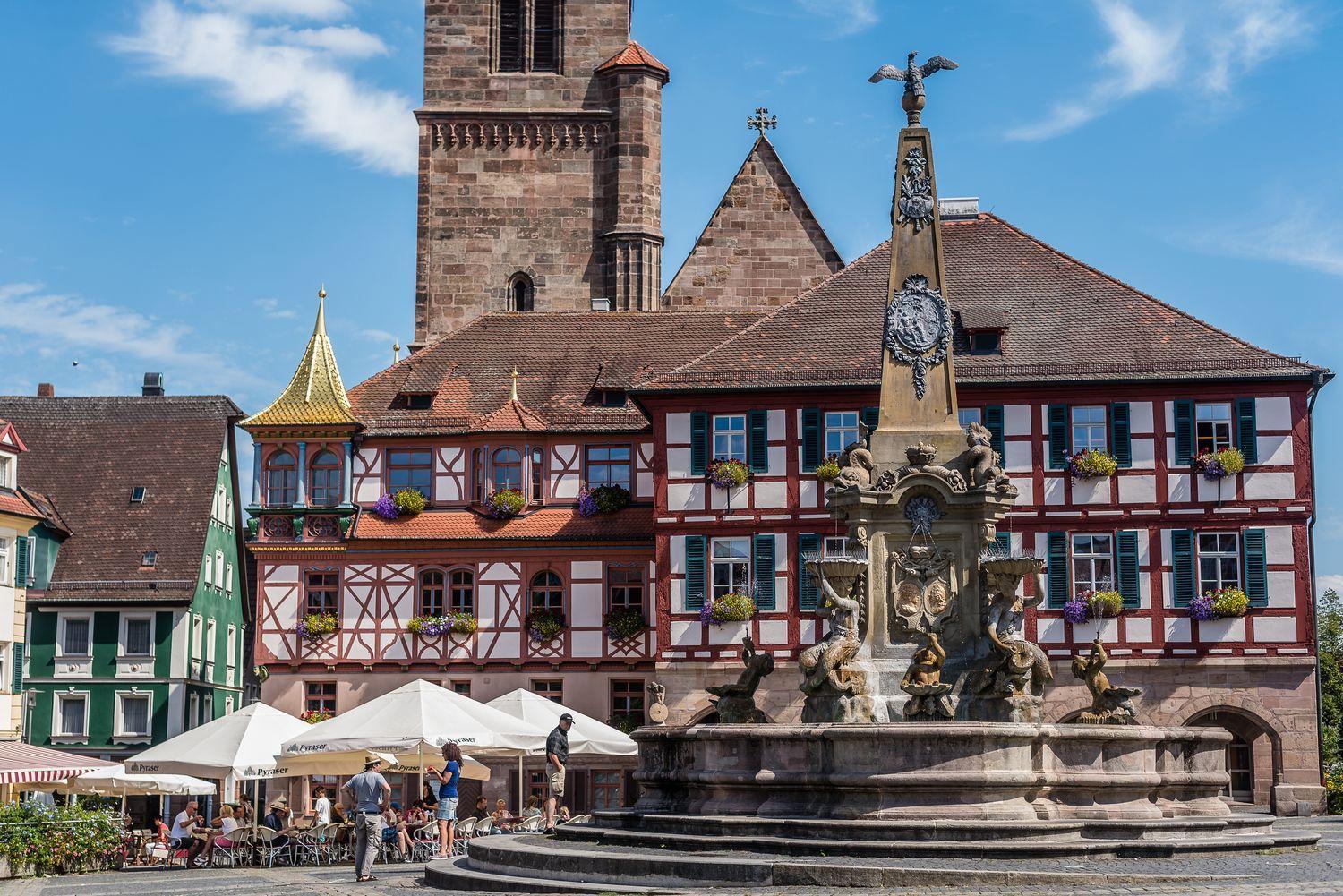 Charmantes Studio In Schwabach Bei Nuernberg Hotell Eksteriør bilde